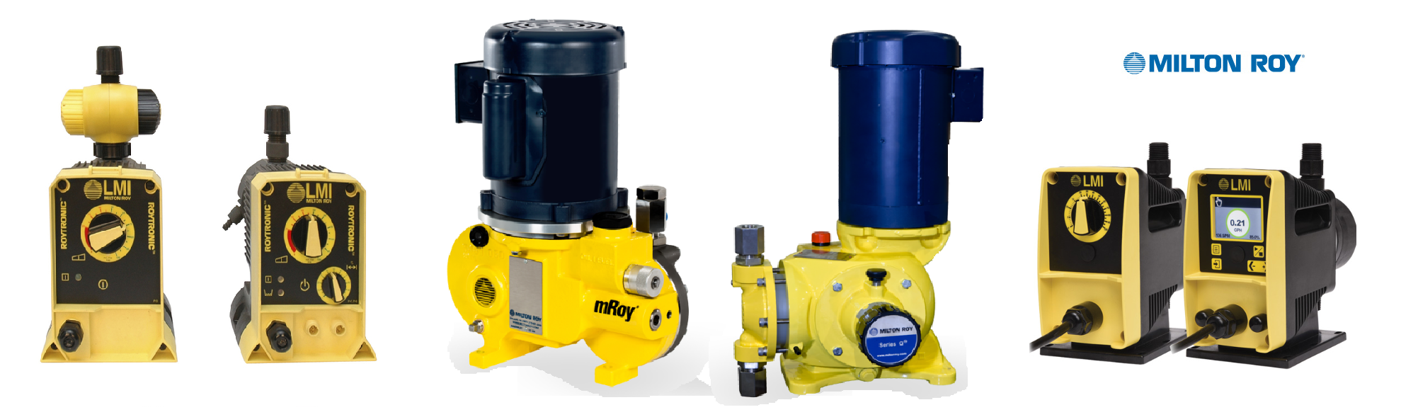 CHEMICAL DOSING PUMP BRAND MILTON ROY